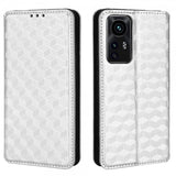 Xiaomi 12/12X Kotelo Ruutukuvio Hopea