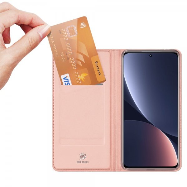 Dux Ducis Xiaomi 12 Pro Kotelo Skin Pro Series Ruusukulta
