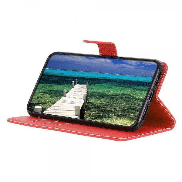 Xiaomi 12T/12T Pro Litsi Punainen Suojakuori
