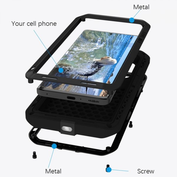 Love Mei Xiaomi 13 Pro Suojakuori Powerful Case Hopea