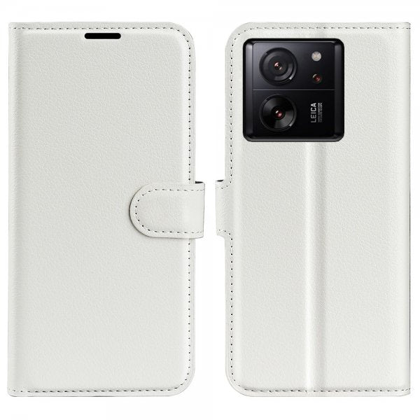 Xiaomi 13T/13T Pro Kotelo Litsi Valkoinen