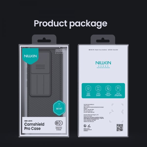 Nillkin Xiaomi 14T CamShield Pro Kuori Sininen