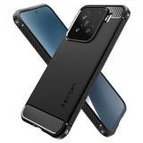 Spigen Xiaomi 15 Kuori Rugged Armor Mattamusta