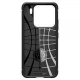 Spigen Xiaomi 15 Kuori Rugged Armor Mattamusta