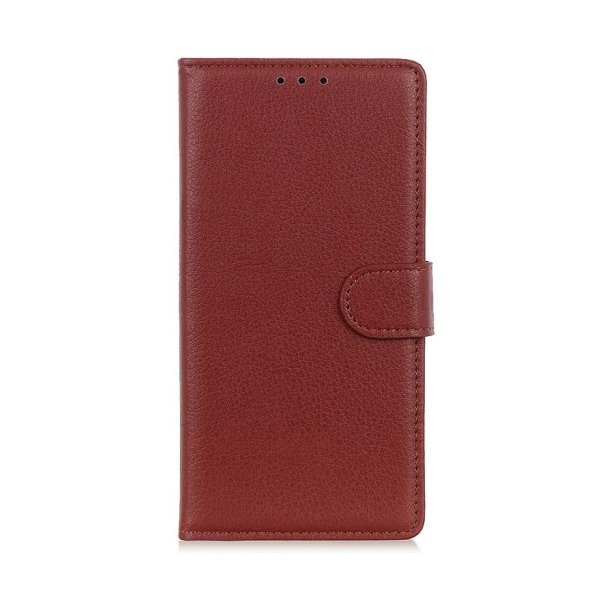 Xiaomi Mi 11 -kotelo jalustalla, ruskea