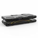 Xiaomi Poco M3 Suojakuori Armor Jalustatoiminto Musta