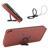 Xiaomi Redmi 10 suojakotelo hiilikuitukuvioitu ruskea