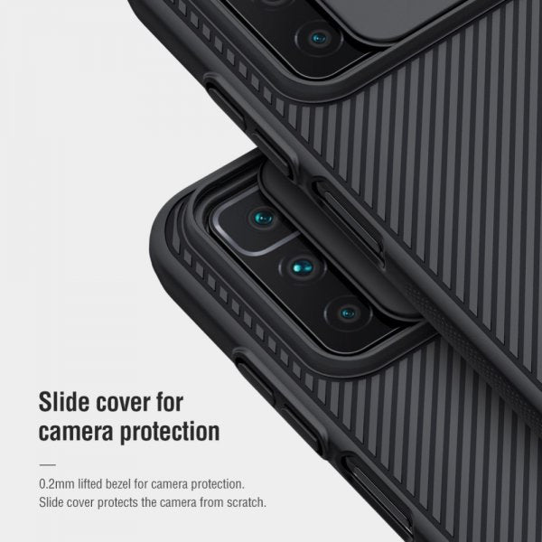 Nillkin Xiaomi Redmi 10 -suojakuori CamShield, sininen