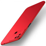 Mofi Xiaomi Redmi 10C Shield Slim -suojakuori, punainen