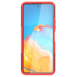 Xiaomi Redmi 12 Kuoret Rengaskuvio Jalustatoiminto Punainen