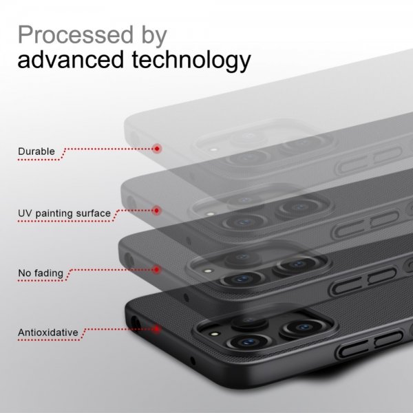 Nillkin Xiaomi Redmi 12 Suojakuori Frosted Shield Valkoinen