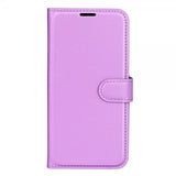 Xiaomi Redmi 12C Litsi Nahkakuori Violetti