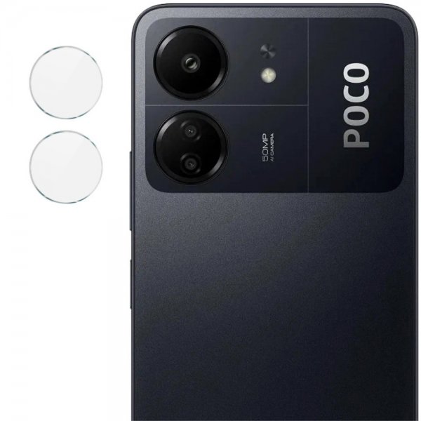 Imak Xiaomi Redmi 13C Kameran Linssisuoja karkaistusta lasista