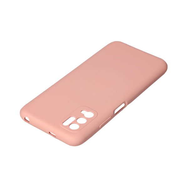 Xiaomi Redmi Note 10 5G Kuori Silikoni Vaaleanpunainen
