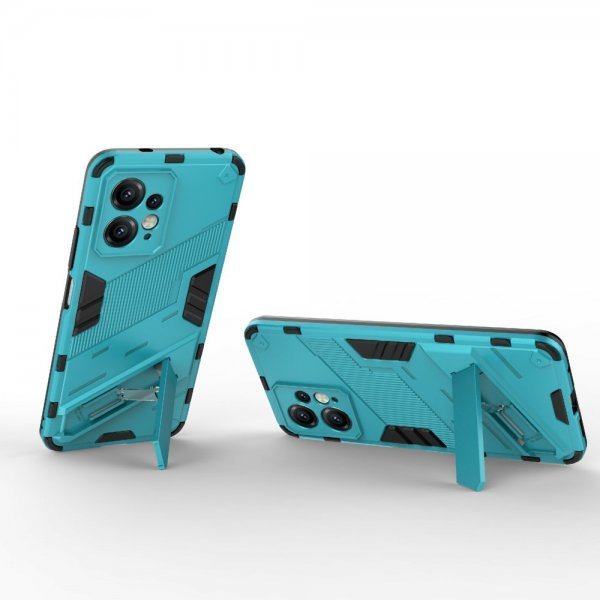 Xiaomi Redmi Note 12 -suojakuori jalustalla, sininen