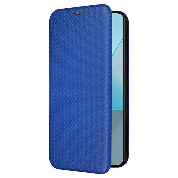 Xiaomi Redmi Note 13 5G Kotelo Hiilikuitutekstuuri Sininen