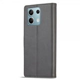 Lc.Imeeke Xiaomi Redmi Note 13 5G -suojakotelo korttipaikalla ja jalustatoiminnolla, harmaa