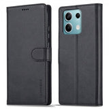 Lc.Imeeke Xiaomi Redmi Note 13 5G -suojakotelo korttipaikalla ja jalustatoiminnolla, musta