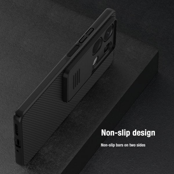 Nillkin Xiaomi Redmi Note 13 5G Kuori CamShield Musta