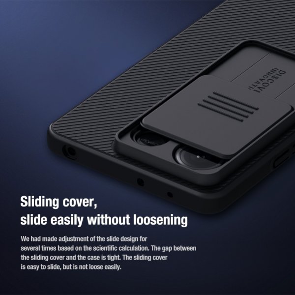 Nillkin Xiaomi Redmi Note 13 5G Kuori CamShield Musta