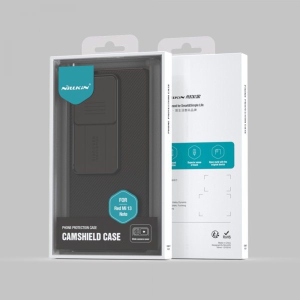 Nillkin Xiaomi Redmi Note 13 5G Kuori CamShield Musta