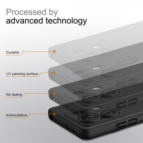 Nillkin Xiaomi Redmi Note 13 5G Kuori Super Frosted Shield Valkoinen