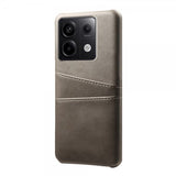 Xiaomi Redmi Note 13 Pro 5G -suojakuori kahdella korttipaikalla, harmaa
