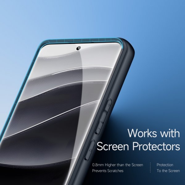Dux Ducis Xiaomi Redmi Note 14 Pro 5G Suojakuori Aimo-sarja Musta