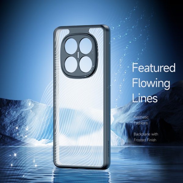 Dux Ducis Xiaomi Redmi Note 14 Pro Plus 5G Kuori Aimo Series Musta