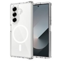 Samsung Galaxy Z Fold 7 Kuori Feather Series MagSafe Läpinäkyvä