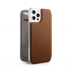 iPhone 12 Pro Max Kotelo SurfacePad Cognac