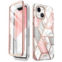 iPhone 14 Plus Kuori Cosmo Pink Marble