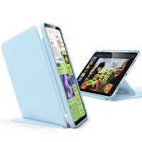 iPad Air 13 (M2/M3) Kotelo Flip Hybrid Sininen