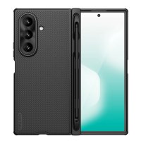 Samsung Galaxy Z Fold 7 Kuori Super Frosted Shield Fold Pen Slot Musta