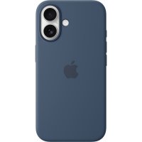 Original iPhone 16 Kuori Silicone Case MagSafe Denim