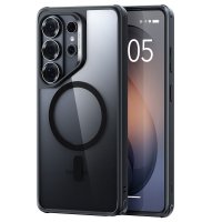 Samsung Galaxy S26 Ultra Kuori Classic Hybrid MagSafe Musta Läpinäkyvä