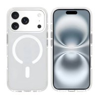 iPhone 17 Pro Kuori Iskunkestävä MagSafe Valkoinen