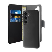 Samsung Galaxy S24 Plus Kotelo Wallet Detachable 2 in 1 Musta