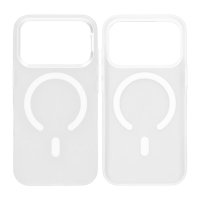 iPhone 17 Pro Max Kuori Kameran puskuri MagSafe Valkoinen