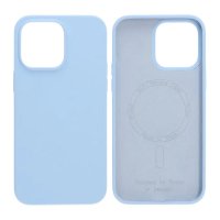 iPhone 14 Pro Max Kuori Silikoni MagSafe Sininen