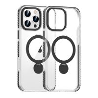 iPhone 16 Pro Max Kuori Sormusteline MagSafe Musta