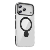 iPhone 17 Pro Kuori Sormusteline MagSafe Musta