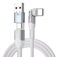 Kaapeli PowerPivot Pro USB-C/USB-C 1m Valkoinen