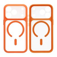 iPhone 17 Pro Kuori Kameran puskuri MagSafe Oranssi