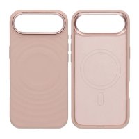 iPhone Air Kuori Silikoni MagSafe Vaaleanpunainen