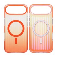 iPhone Air Kuori Aaltolevy MagSafe Oranssi