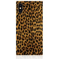 iPhone X/Xs Kuori Square Case Leopardi
