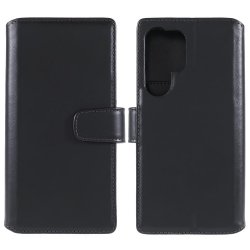 Samsung Galaxy S22 Ultra Kotelo Essential Leather Raven Black
