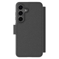 Samsung Galaxy S25 Kotelo Circular Wallet Musta