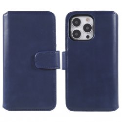 iPhone 13 Pro Max Kotelo Essential Leather Heron Blue